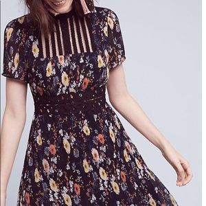 Anthropologie Andora Printed Dress